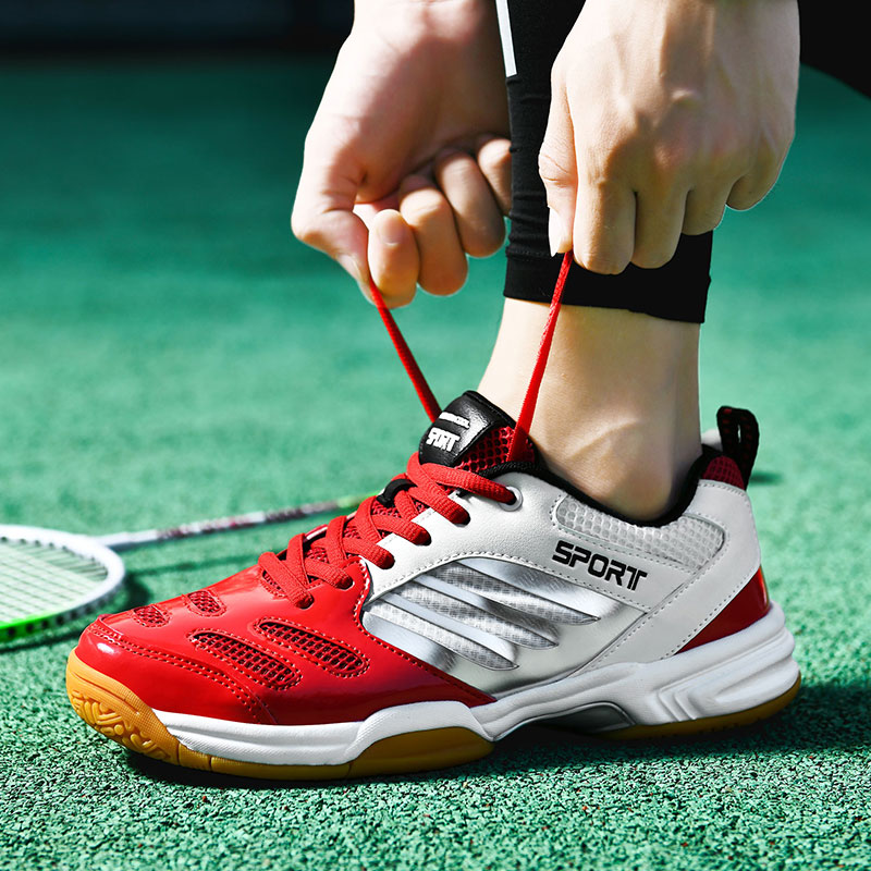 Badminton Cup - 2026 รองเท้าแบดมินตันผู้ชายใหม่ไม่ลื่นขนาด 38-48 รองเท้าผ้าใบสบายสำหรับแบดมินตันยิมรองเท้าผ้าใบ