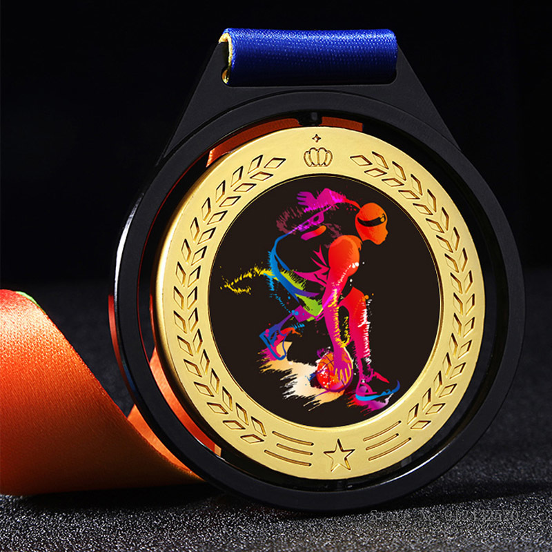 Badminton Cup - เหรียญโลหะสามารถปรับแต่งได้สำหรับกิจกรรมเกมบาสเก็ตบอลตกแต่งบ้านทองเงินและทองแดง