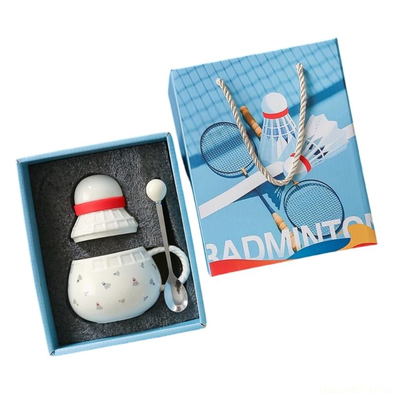 แก้วเซรามิกธีมแบดมินตัน QX2E ถ - Badminton Cup บทวิจารณ์และราคา