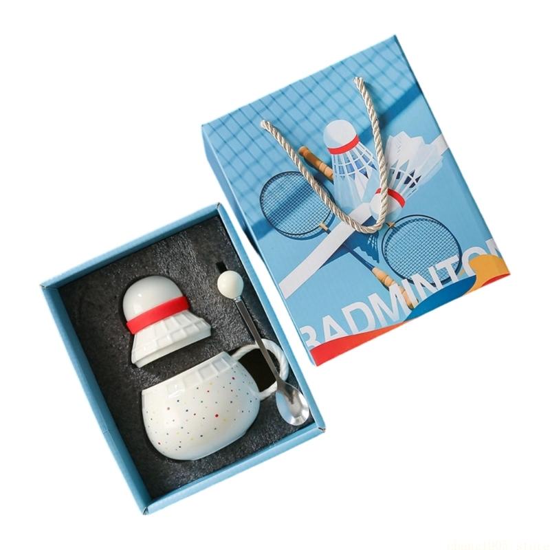 แก้วเซรามิกธีมแบดมินตัน QX2E ถ - Badminton Cup บทวิจารณ์และราคา