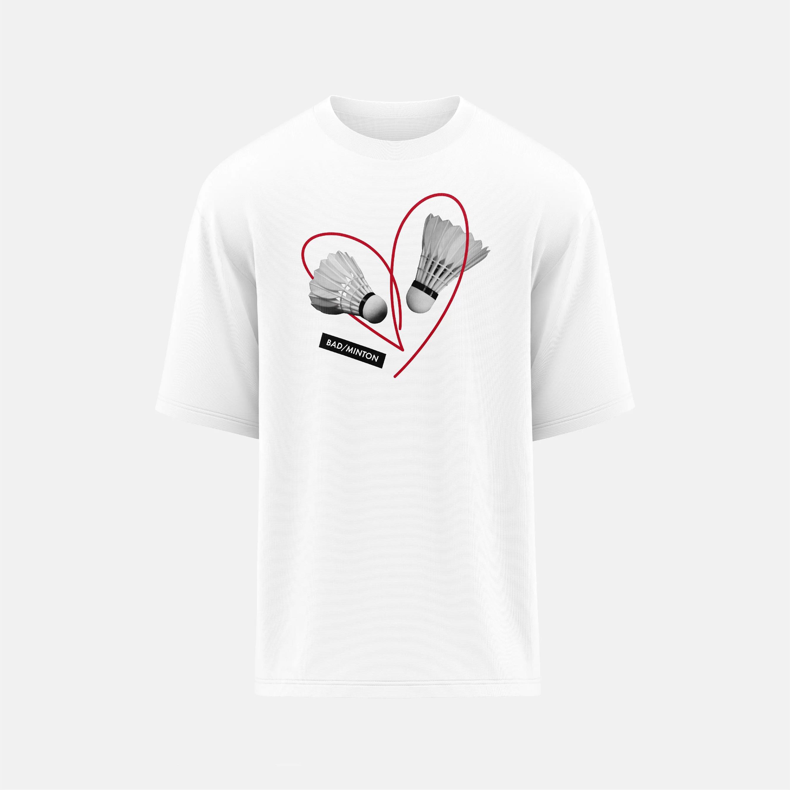 เสื้อยืดแบดมินตันคู่รัก รุ่น H - Badminton Youth บทวิจารณ์และราคา