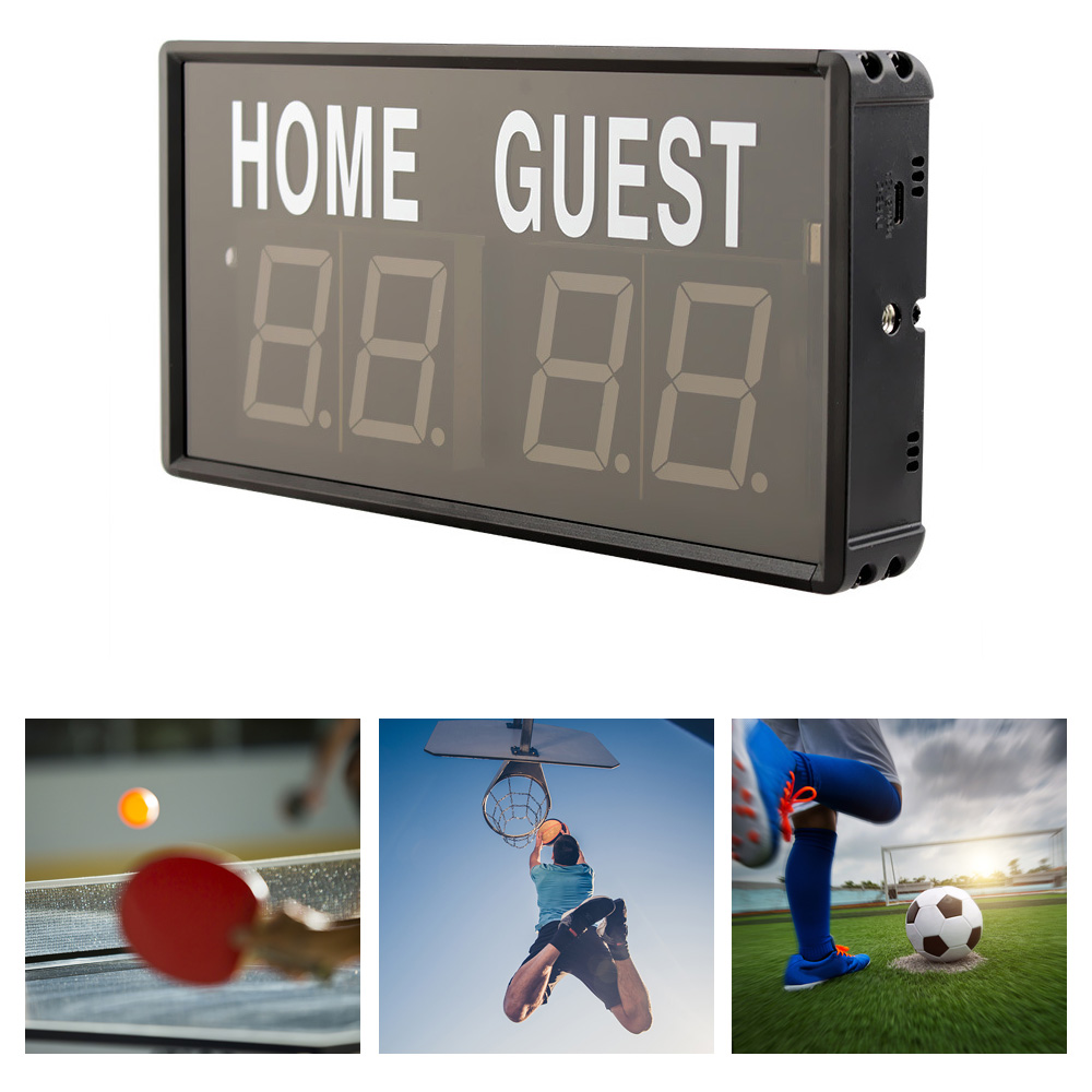 ป้ายบอกคะแนน LED แบบพกพา 4 หลั - Scoreboard Digital บทวิจารณ์และราคา