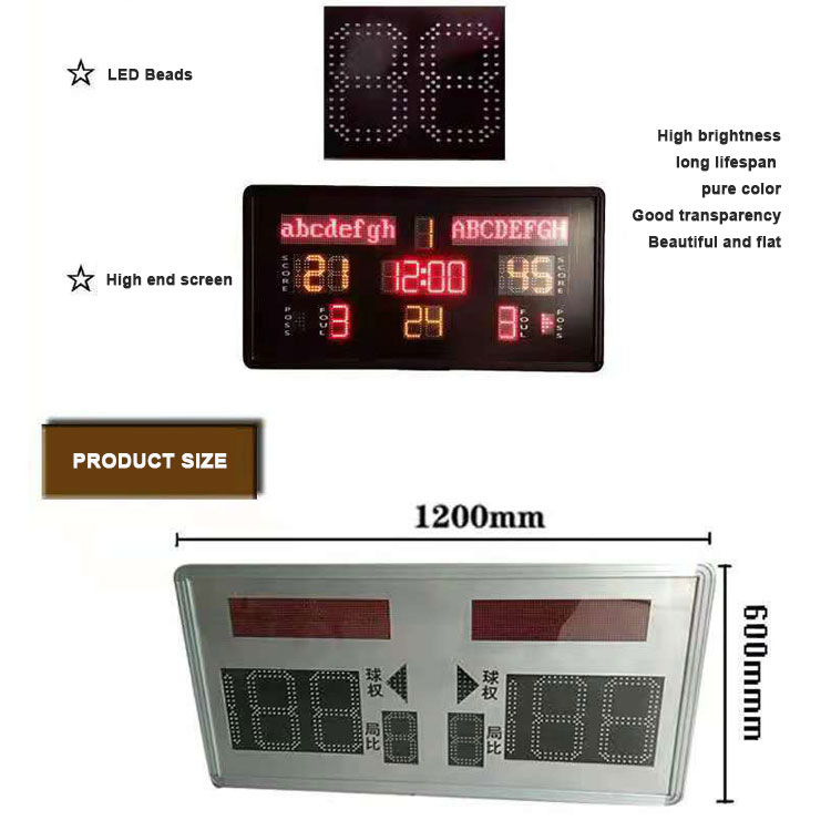 ป้ายบอกคะแนนมัลติสปอร์ต LED ขน - Scoreboard Digital บทวิจารณ์และราคา