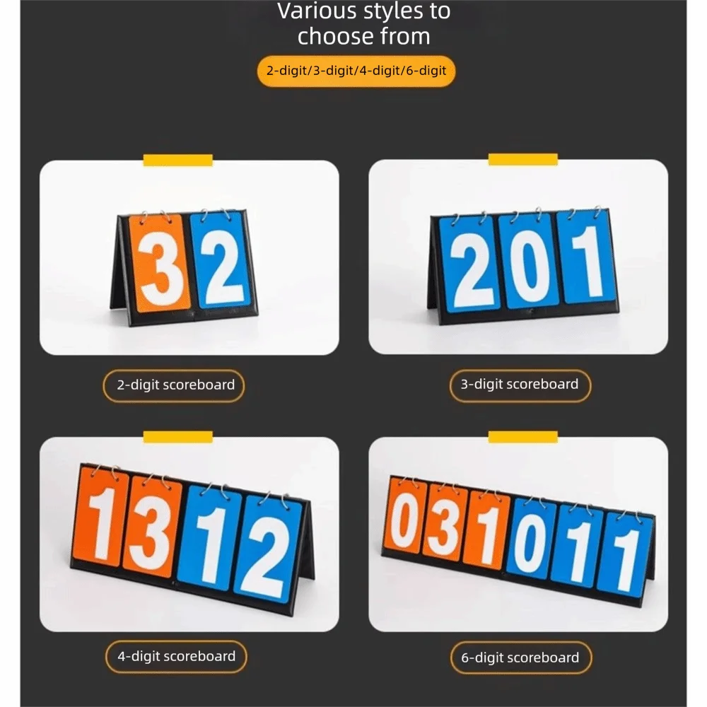 2/3/4/6 หลัก ดิจิตอลฟลิปสกอร์บ - Scoreboard Digital บทวิจารณ์และราคา