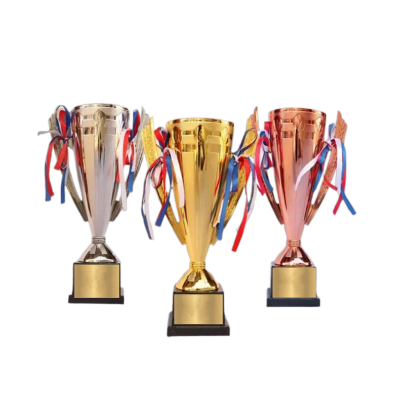 ถ้วยรางวัลสีทองสูง 11/15 นิ้ว  - Badminton Cup บทวิจารณ์และราคา