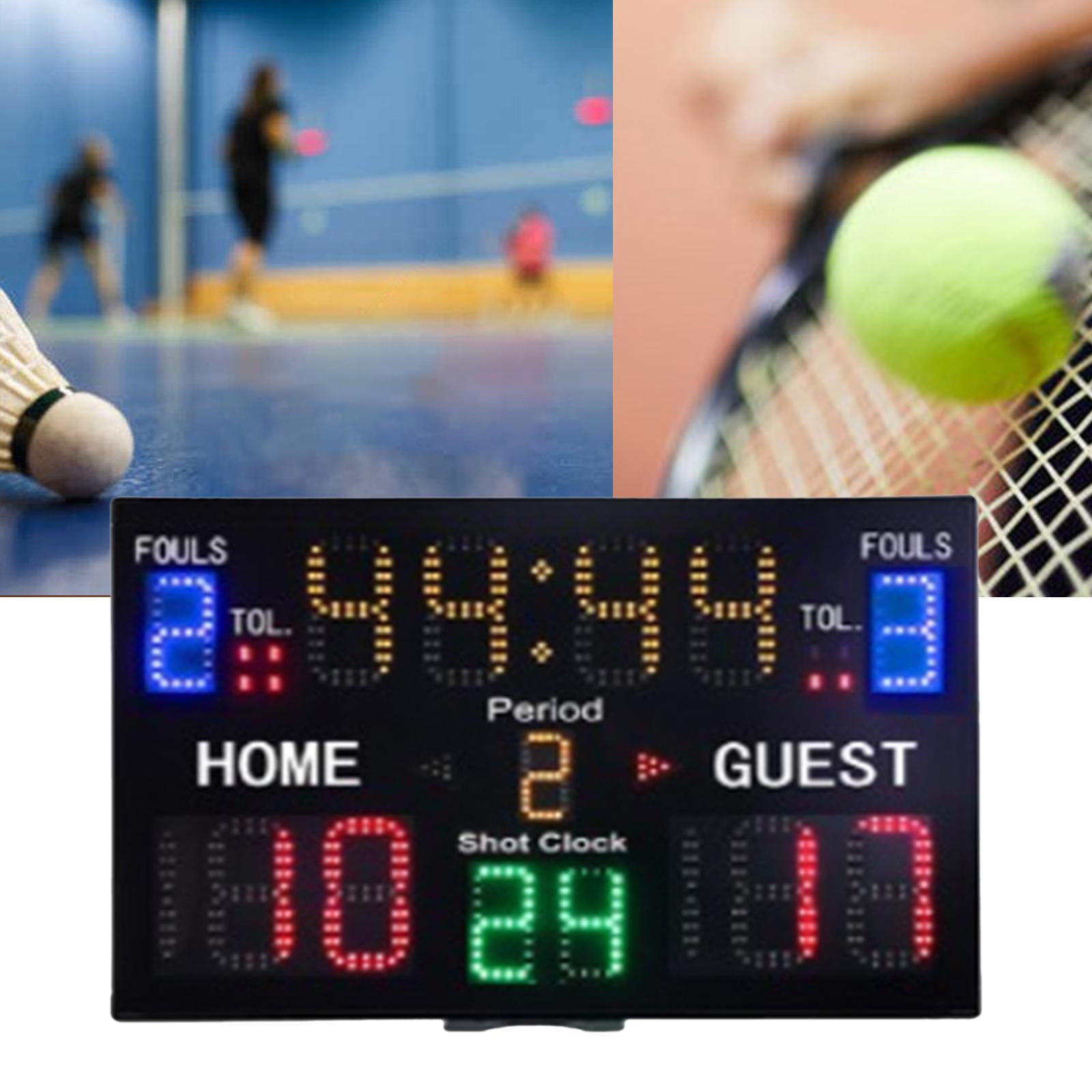 ป้ายคะแนนบาสเก็ตบอลในร่มพร้อมป - Scoreboard Digital บทวิจารณ์และราคา